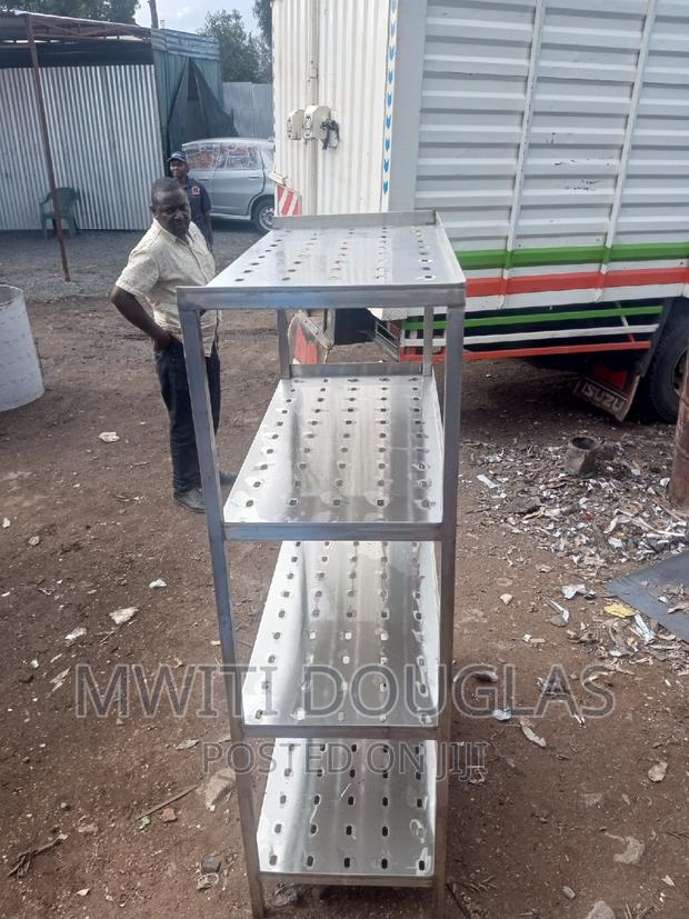 Stainless Steel Utensils Racks