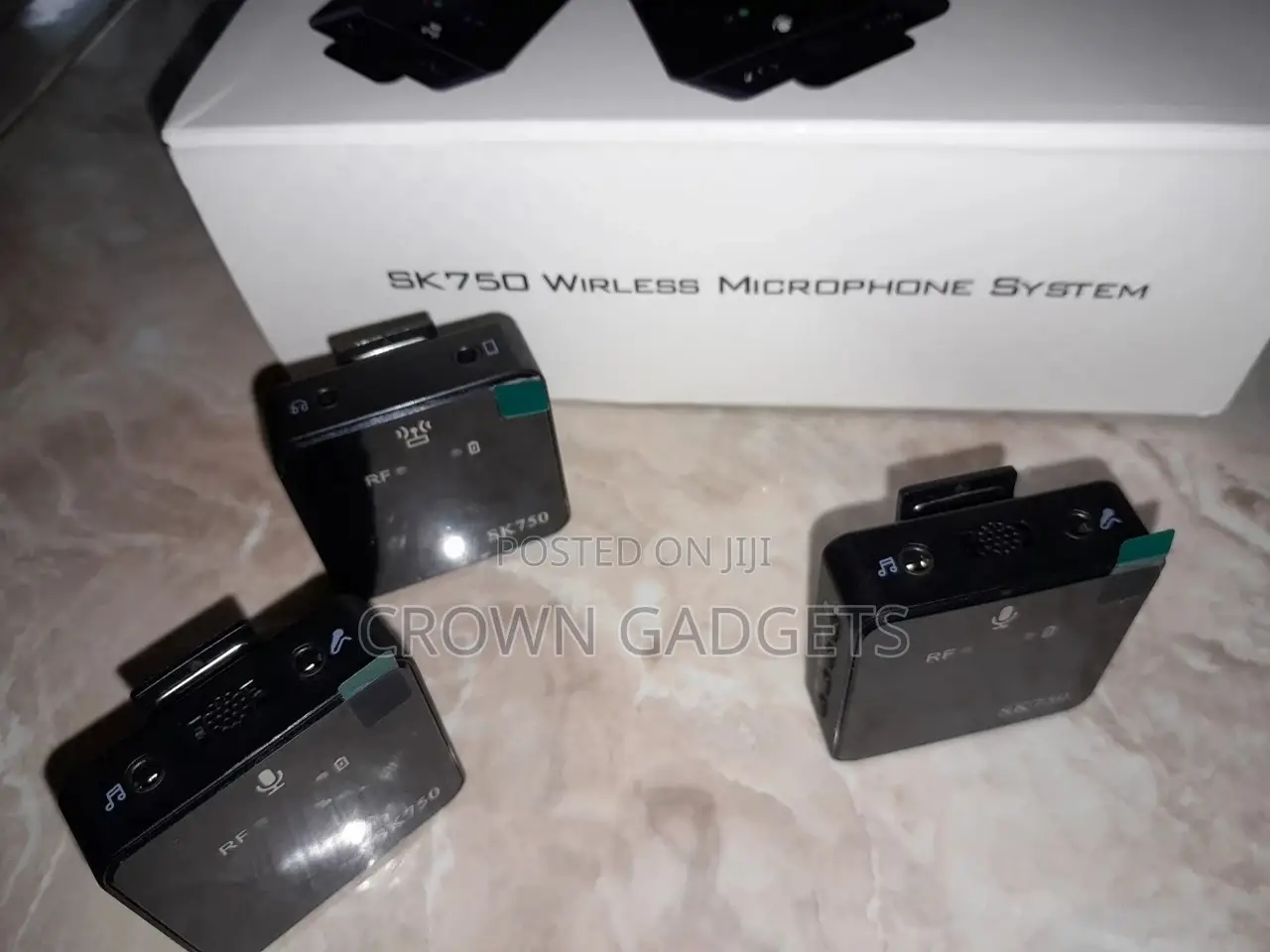 Sk750 Wireless Lavalier Microphone System for Smartphone