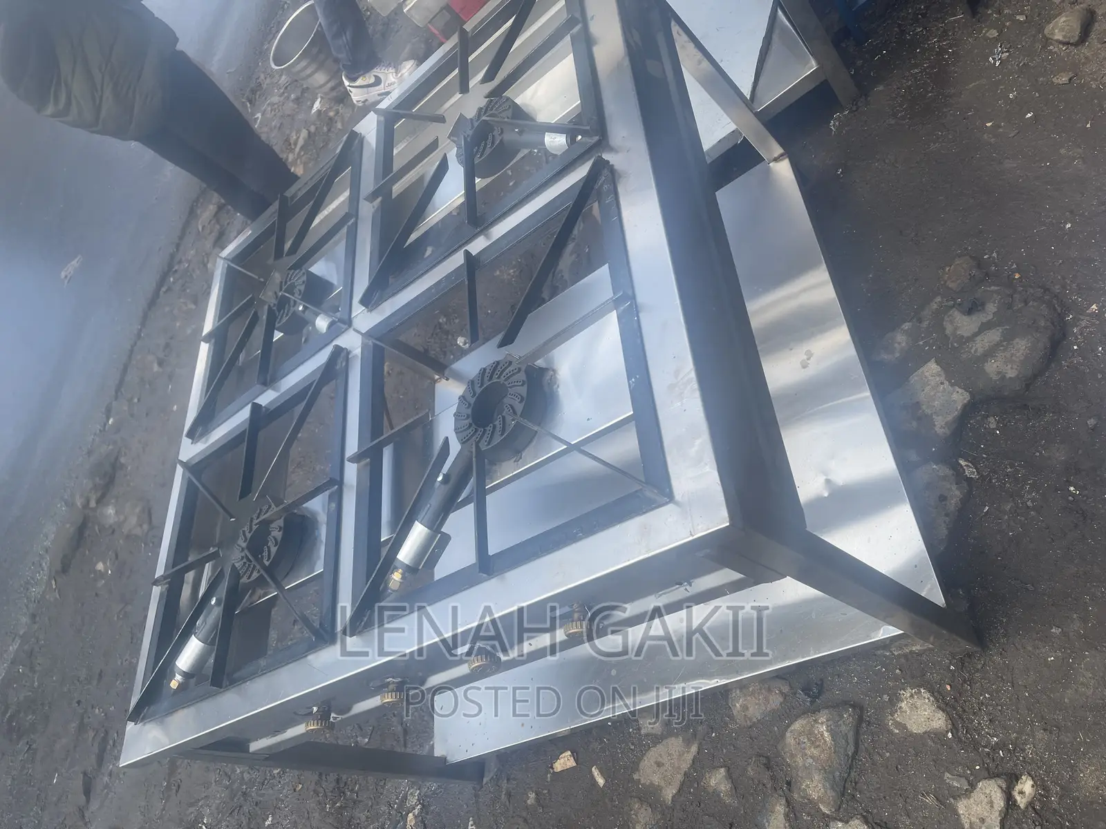 Four Burner Stainless