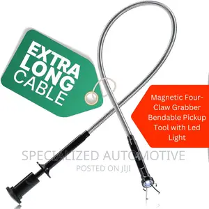 Magnetic Four-Claw Grabber Bendable Pickup Tool
