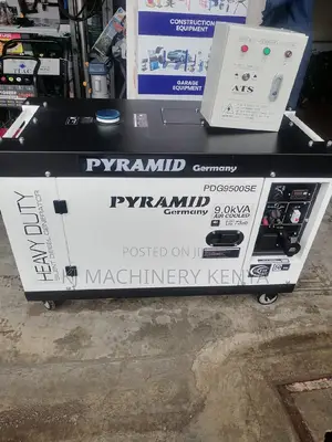 Single Phase 9kva Generator Available (Pyramid)