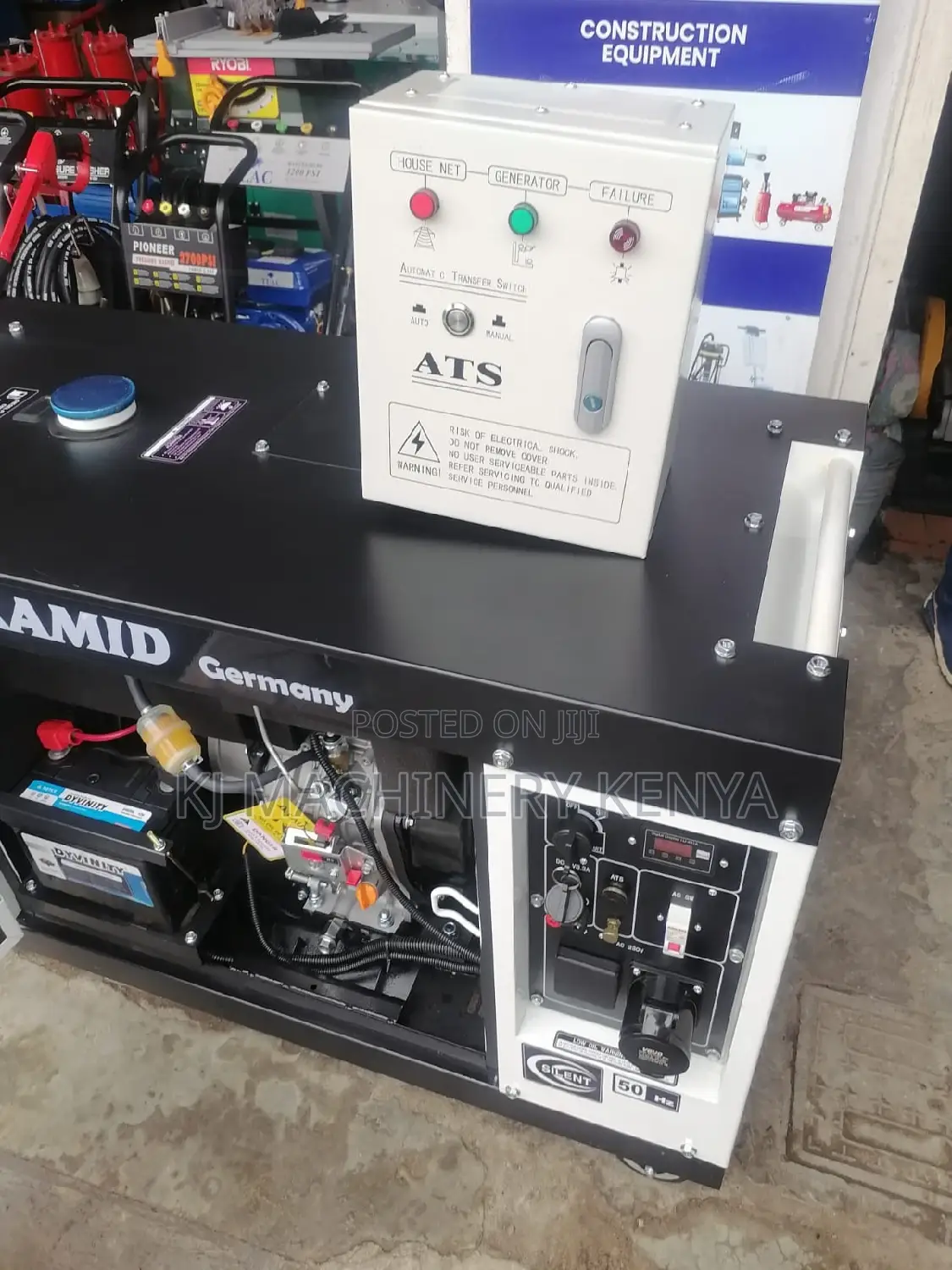 Single Phase 9kva Generator Available (Pyramid)