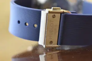 Hublot Classic Fusion Blue Dial and Rubber Straps