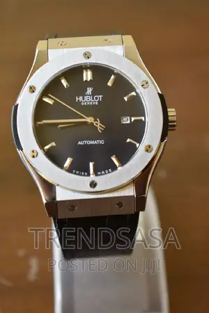 Hublot Classic Fusion 45 Mm Black Alligator Leather Straps