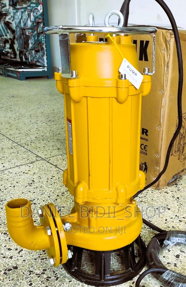 Submersible Sewage Pump 5.5hp 3 Phase - main view