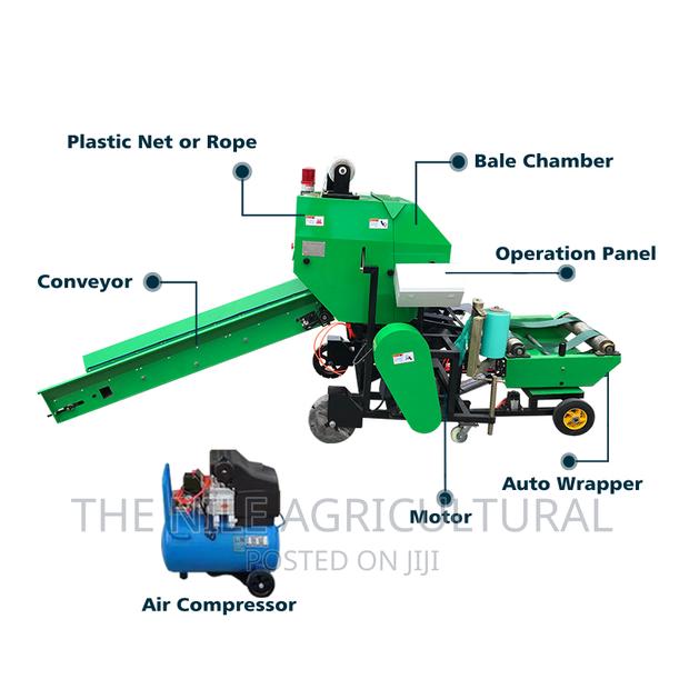 Silage Baler and Wrapping Machine/Round Baler - thumbnail 4