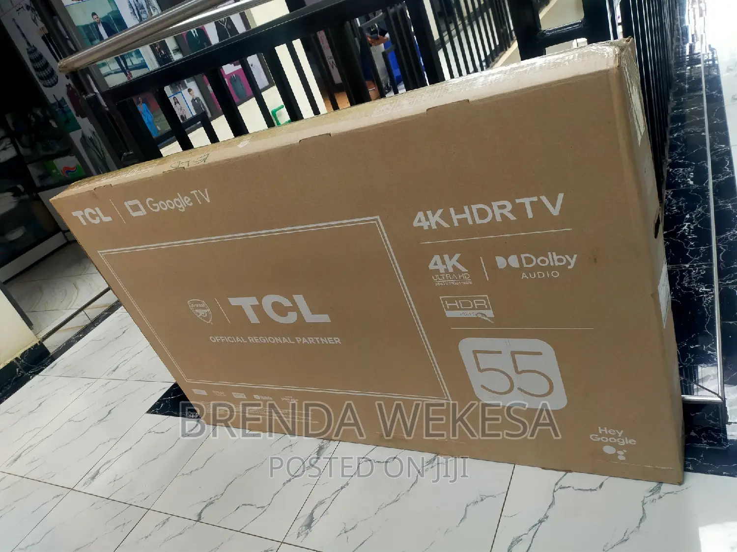 TCL 55" P635 TCL HDR Google Tv Dolby Audio HDR 10