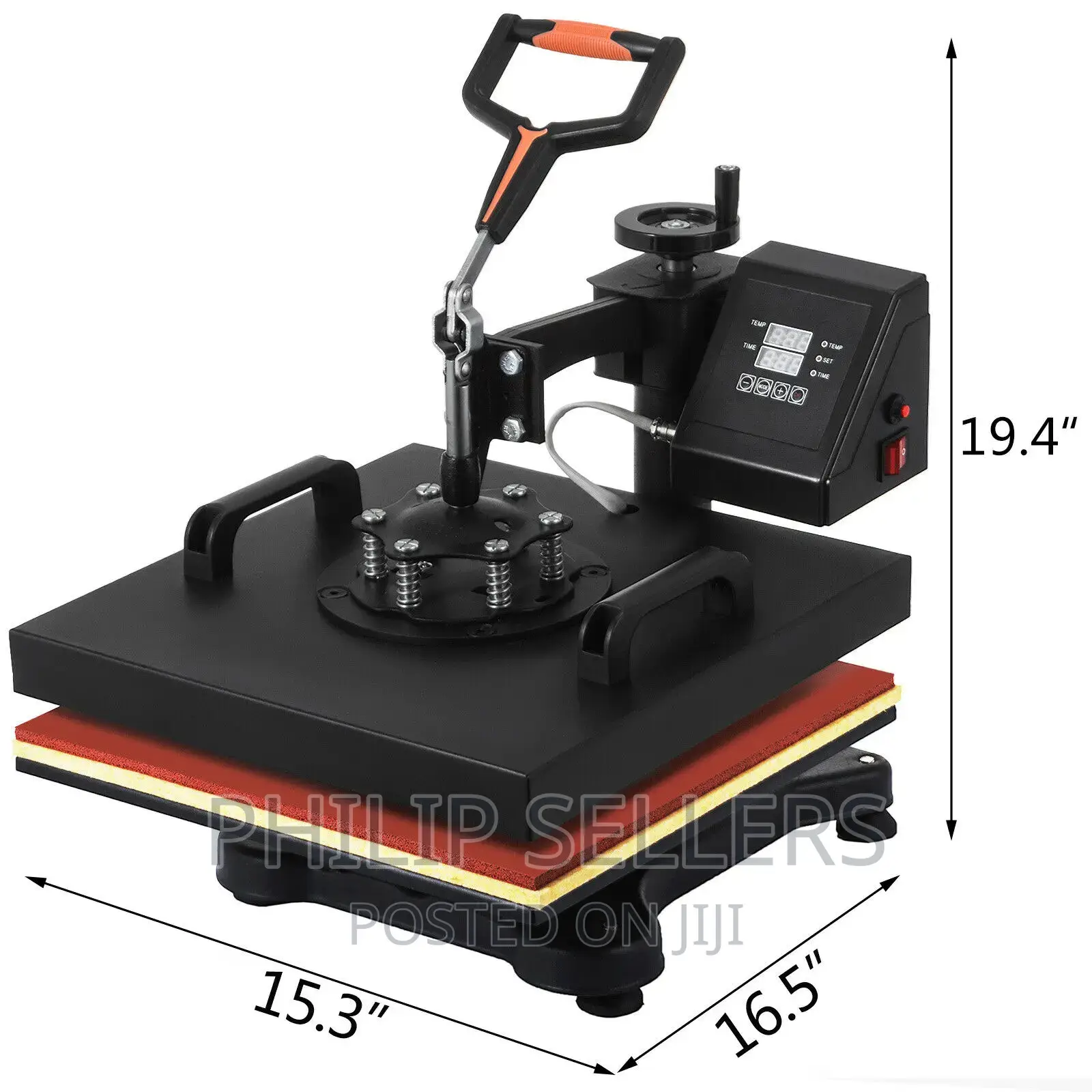 Our 8 In1 Combo Heat Press Can Be Used for Branding T-Shirts