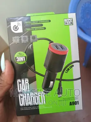3in 1 Car Charger/ Universal Car Charger