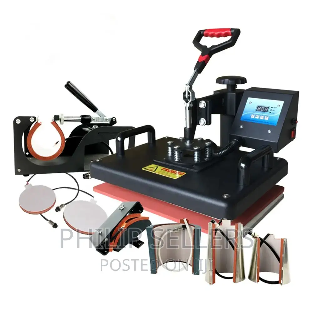8 in 1 Heat Press Machine Can Be Used for T-Shirts, Caps, Ce