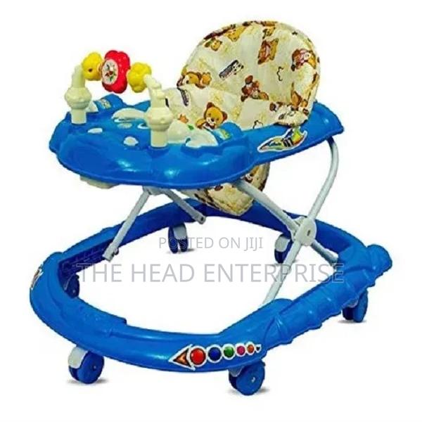 Blue Colored Musical Baby Walker