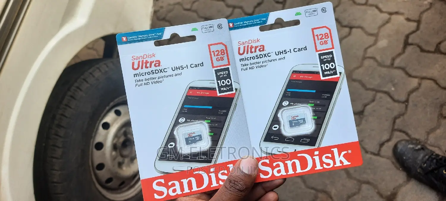 New Micro Sd Memory Card. 128gb[Sandisk]