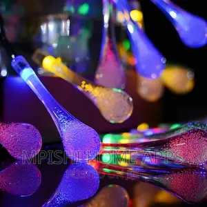LED Teardrops Solar String Light