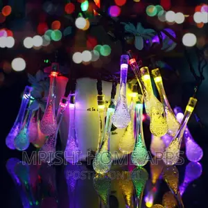 LED Teardrops Solar String Light