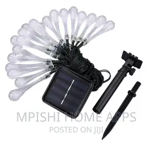 LED Teardrops Solar String Light
