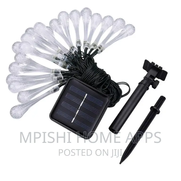 LED Teardrops Solar String Light