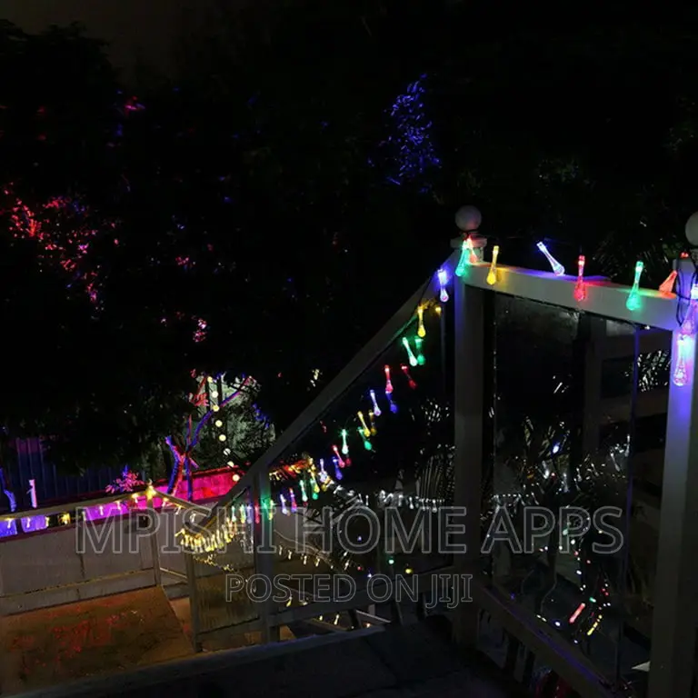 LED Teardrops Solar String Light