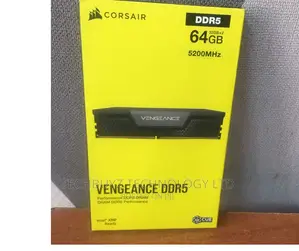 Corsair Vengeance Ddr5 5200mhz 32 X 2 Desktop Memory