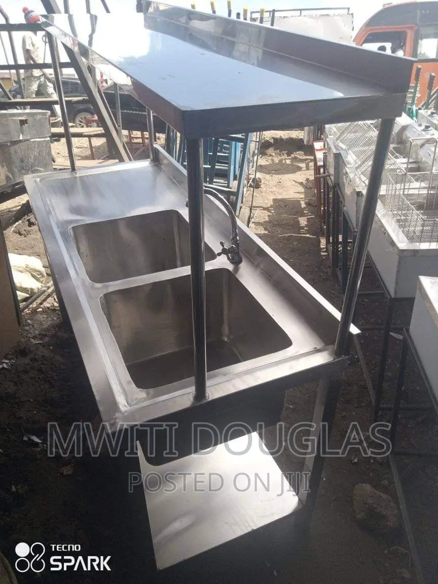 Stainless Steel Double Bowl Sink