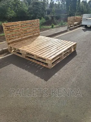 Pallet Bed- 6*6 Detachable and Blazed Pallet Bed. (2R#00)