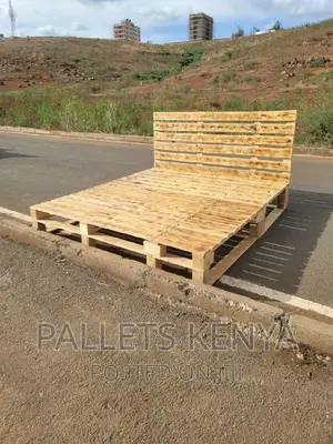 Pallet Bed- 6*6 Detachable and Blazed Pallet Bed. (2R#01)