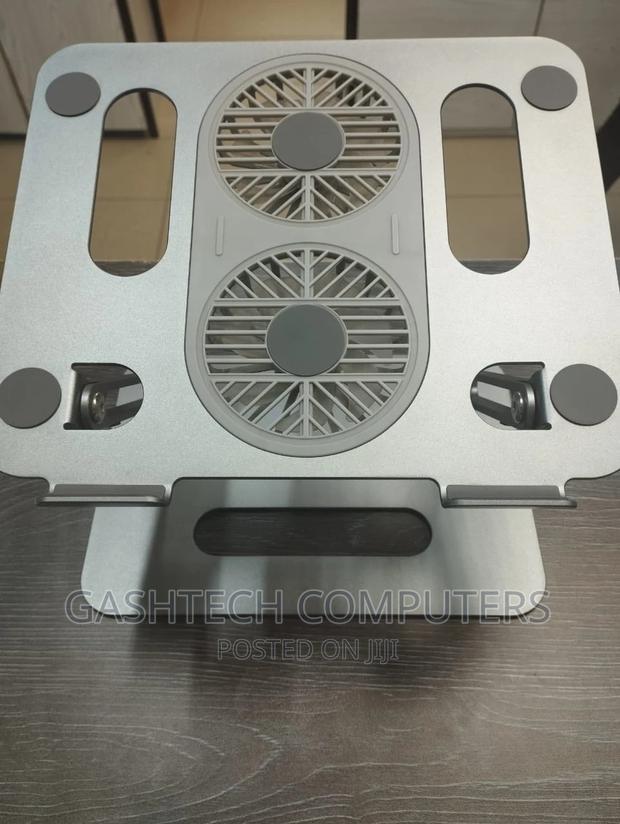 Alluminium Laptop Stand With Dual(2) Cooling Fan