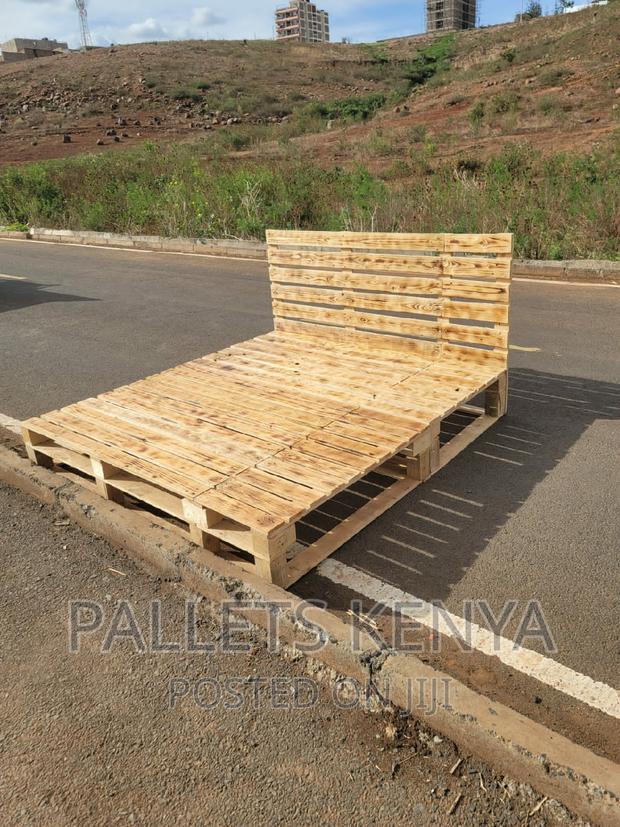 Pallet Bed- 6*6 Detachable and Blazed Pallet Bed. (3,4ar 01) - thumbnail 2