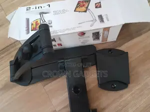 2-in-1 Tablet Stand, Under Cabinet Tablet Mount
