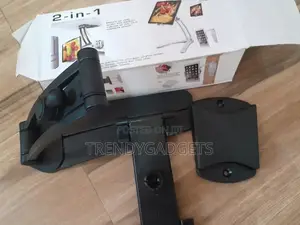 2-in-1 Tablet Stand, Under Cabinet Tablet Mount