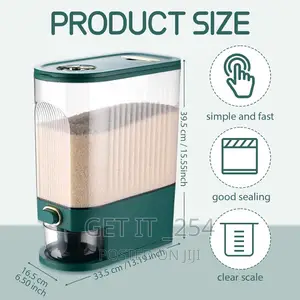 Cereals Dispenser With Measuring Cup 10kg