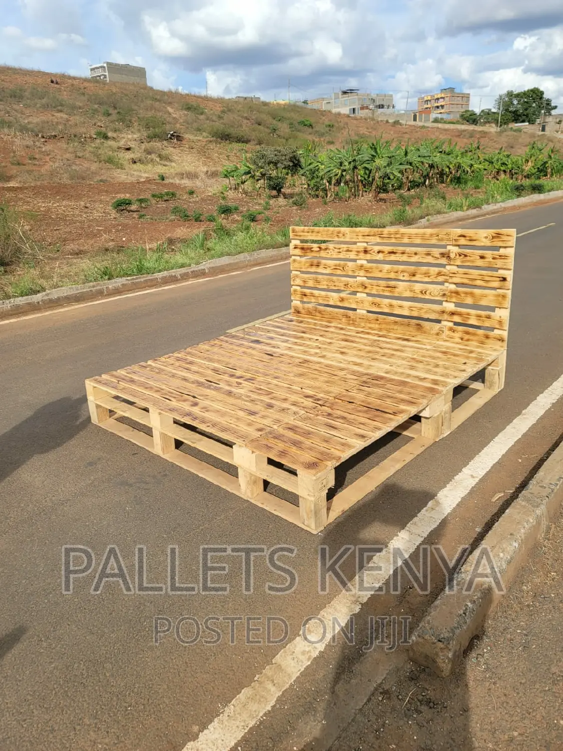 Pallet Bed- 6*6 Detachable and Blazed Pallet Bed. (8R,#04L)
