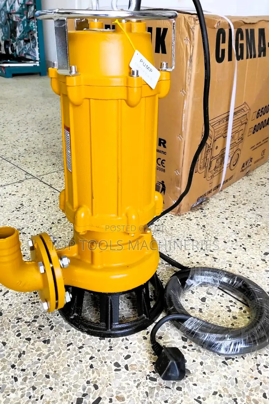 5.5hp 3 Phase Submersible Sewage Pump