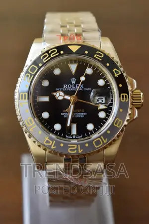 Rolex GMT Master II Yellow Gold Jubilee Bracelet