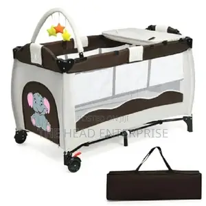 Imported Baby Bed 2*4 With Changing Station