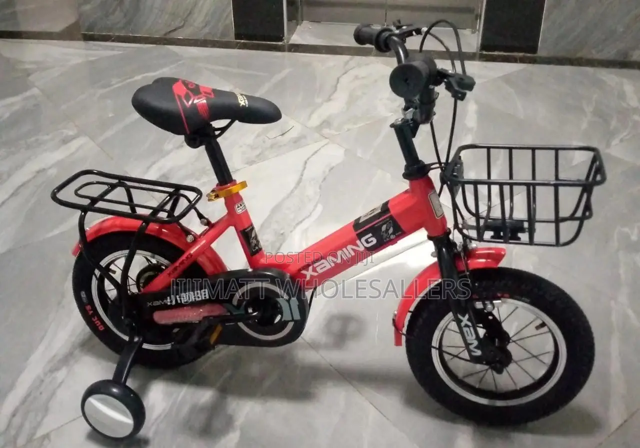 Kids Bike Colour Red Size 12 Available