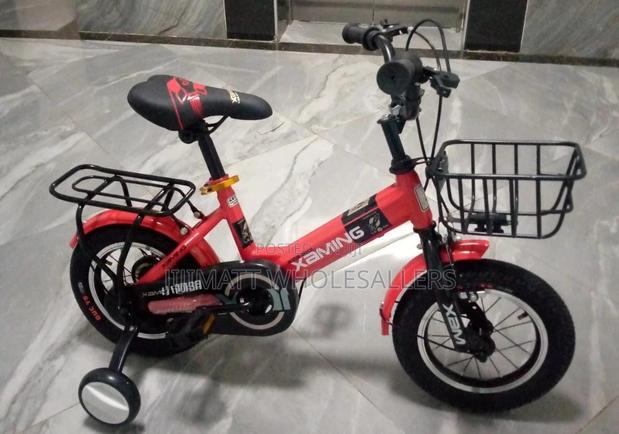 Kids Bike Colour Red Size 12 Available - main view
