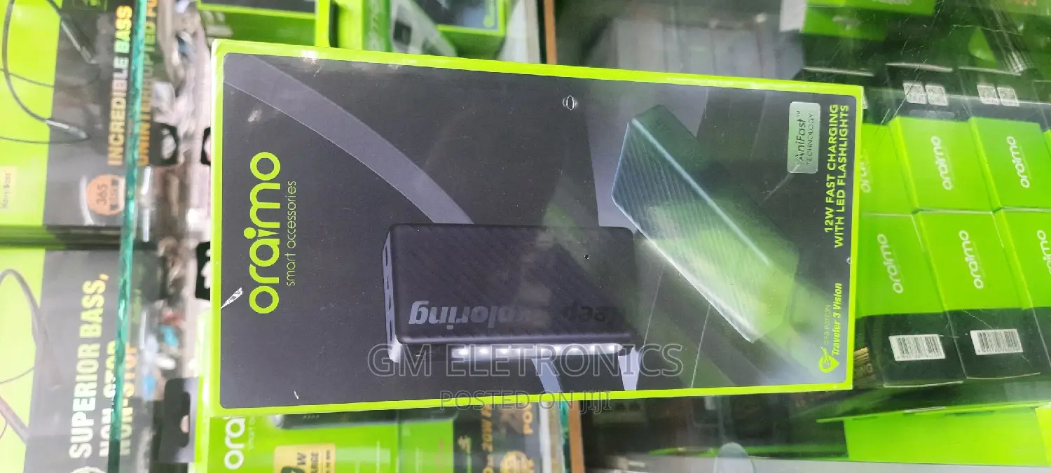 Oraimo 27000mah [Traveller 3 Vision] Powerbank.