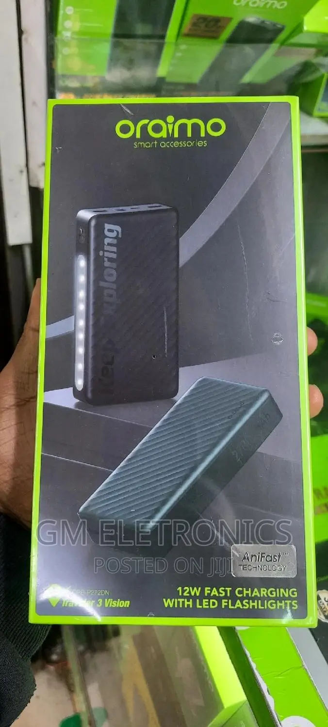 Oraimo 27000mah [Traveller 3 Vision] Powerbank.
