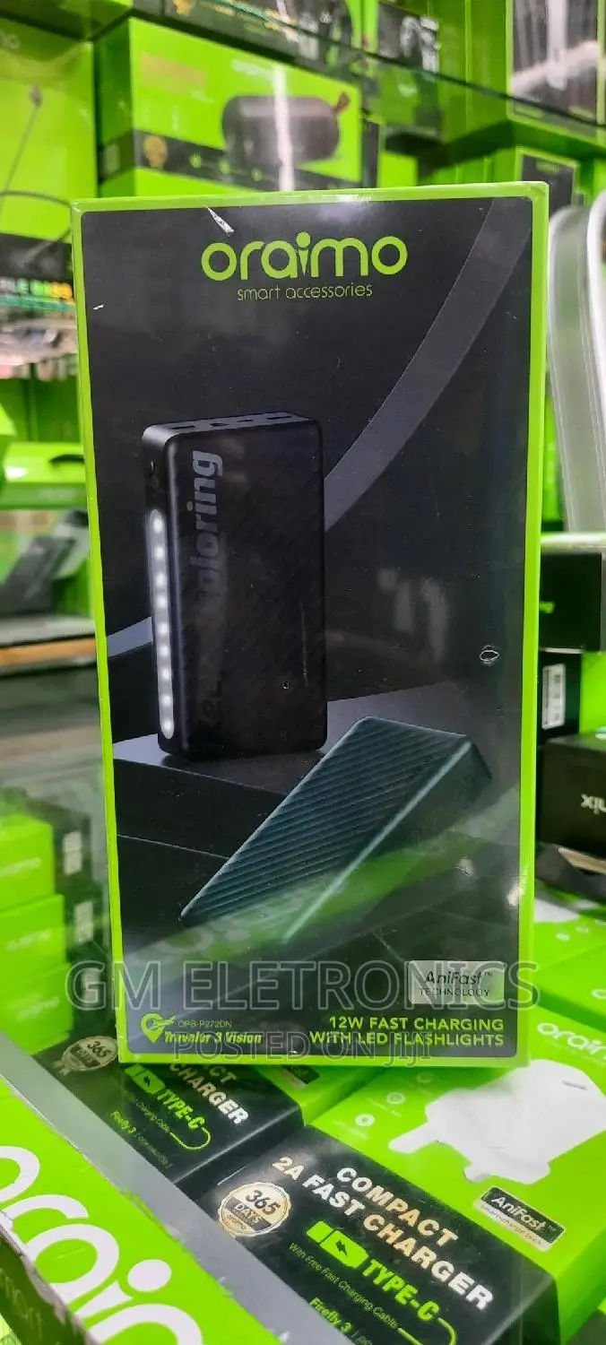 Oraimo 27000mah [Traveller 3 Vision] Powerbank.