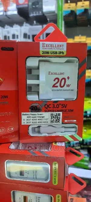 iPhone Full Charger 20W.[ Excellent]