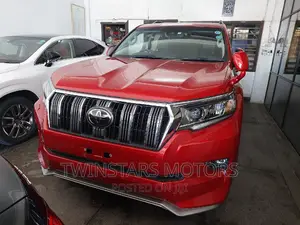 Toyota Land Cruiser Prado 2.8 2018 Red