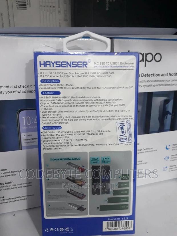 Nvme/M.2 Sata Ssd Enclosures - thumbnail 2