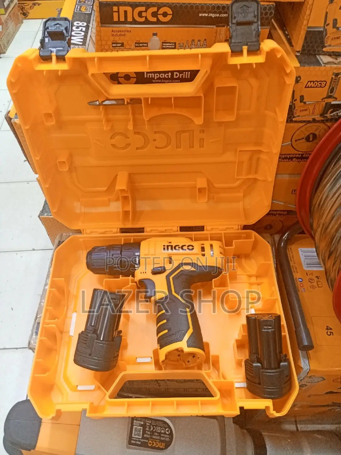 12v Ingco Cordless Drill 2batteries