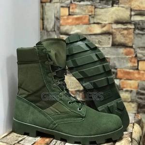 Jungle Green Tactical Military Boots - thumbnail 2