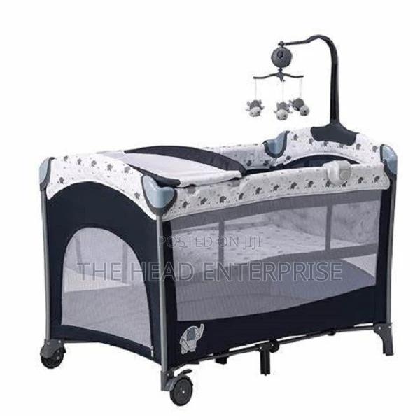 Playpen Bed With a Mosquito Net - main view