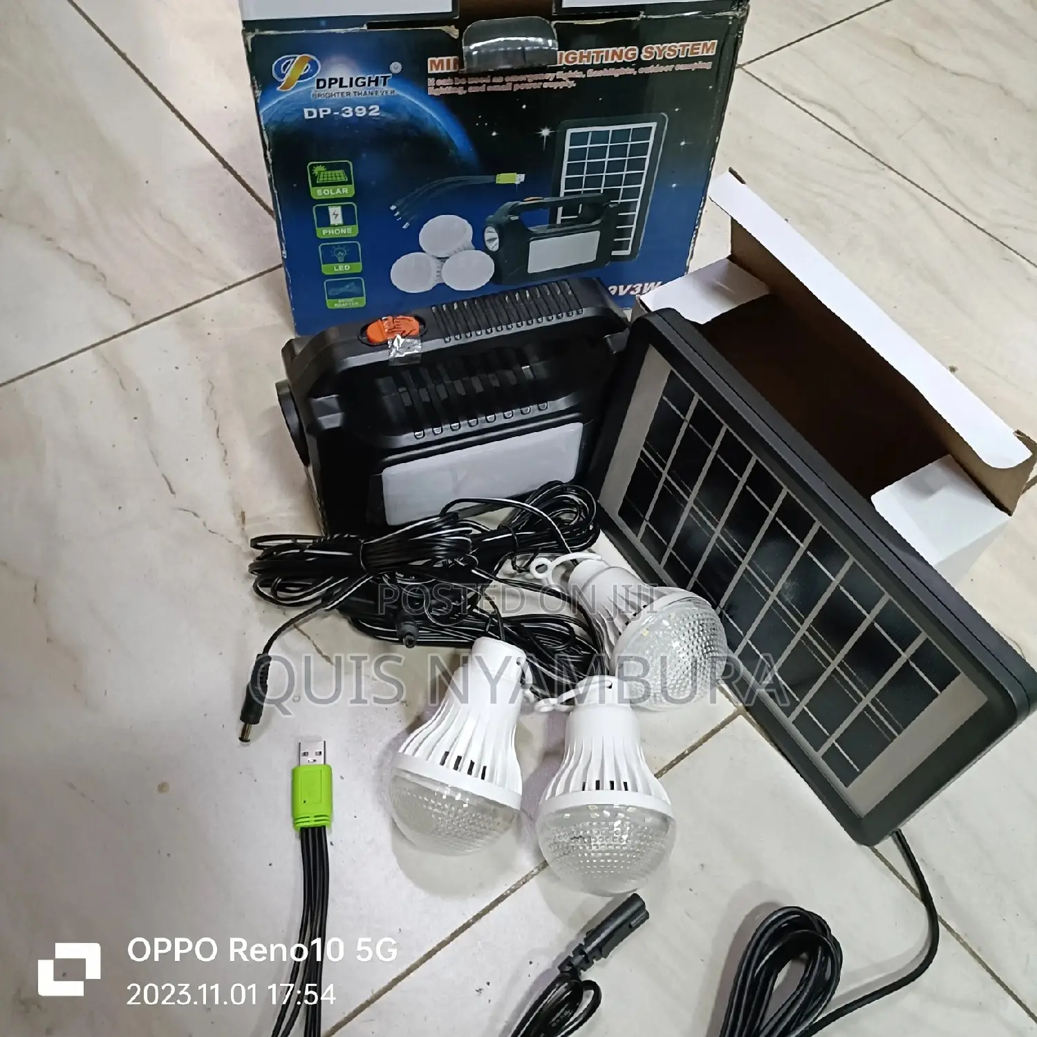 Emergency Solar Bulbs
