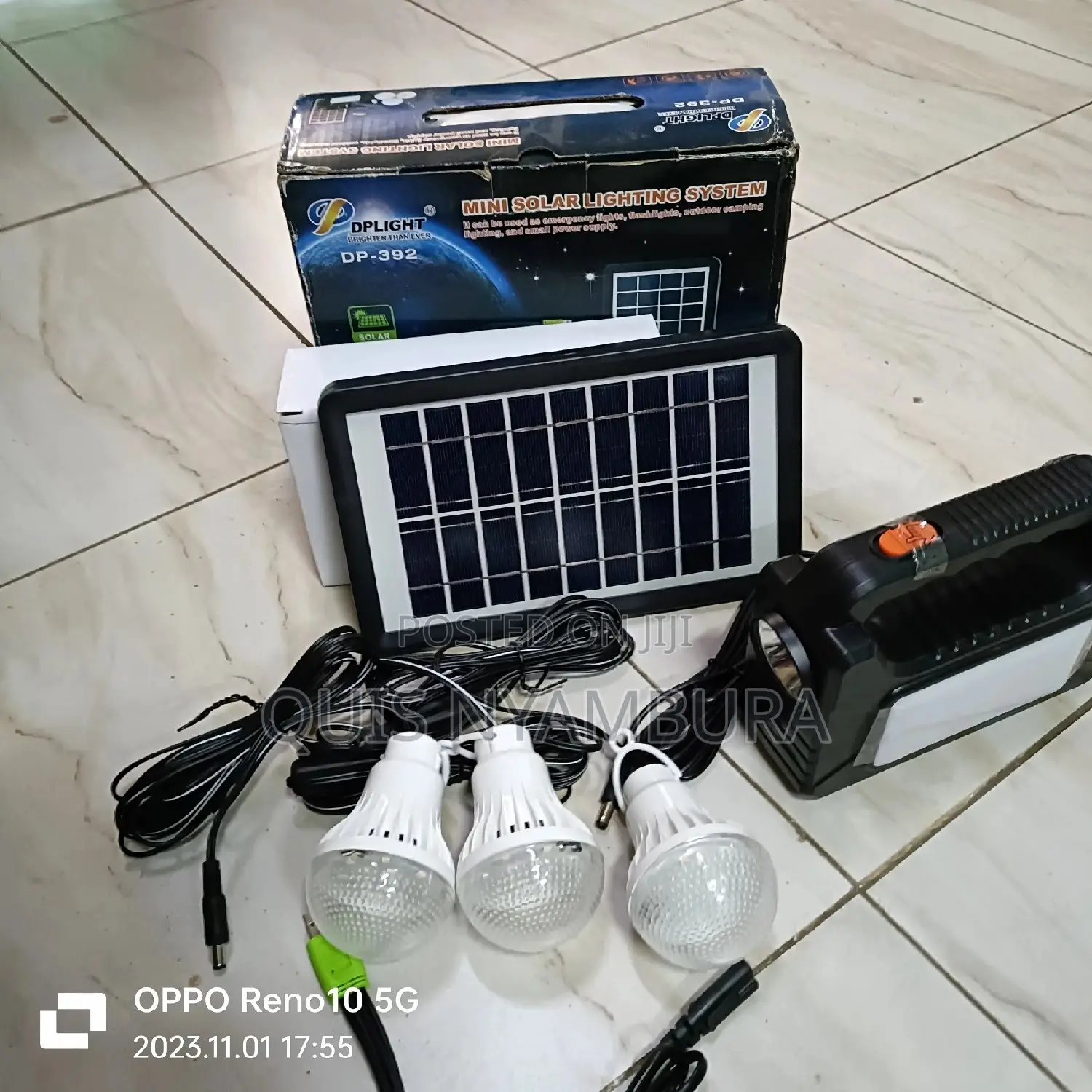 Mini Solar Emergency Light