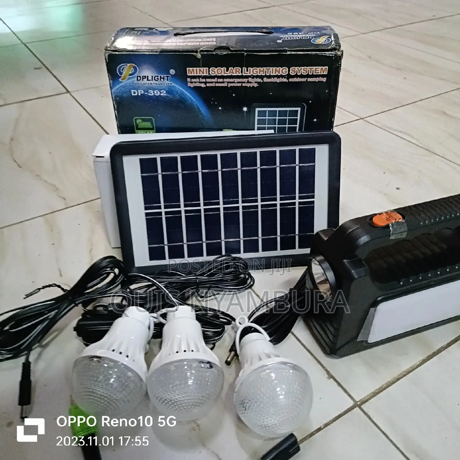Mini Solar Emergency Light