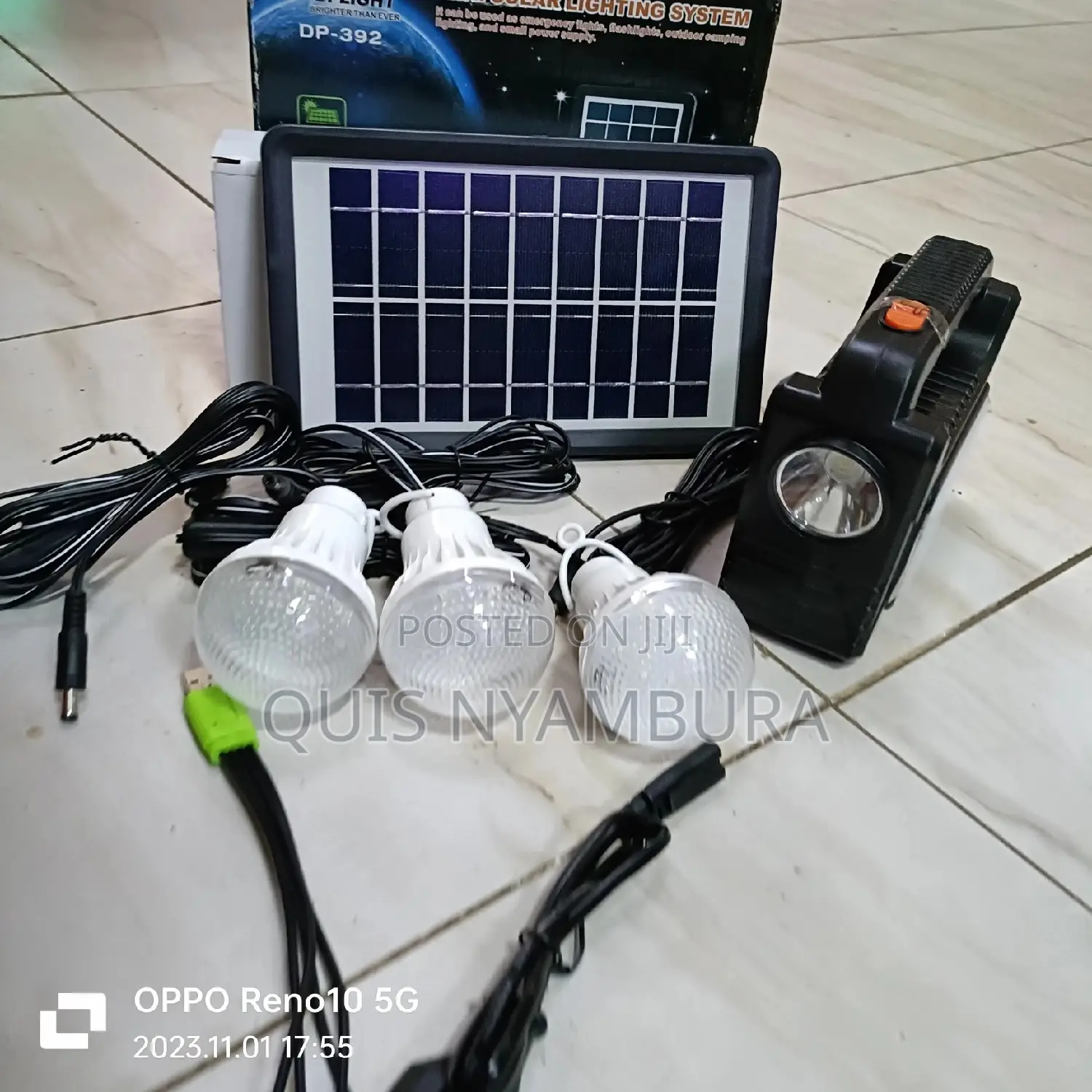 Mini Solar Emergency Light .