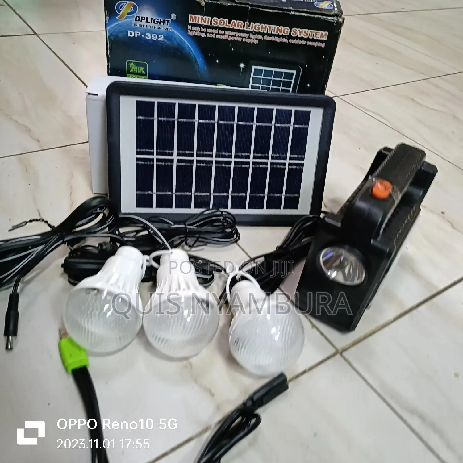 Mini Solar Emergency Light .